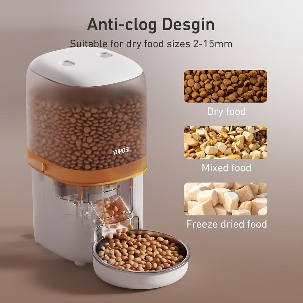 Yuposl Automatic Pet Feeder - Picture 4 of 7